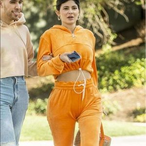 LAST CHANCE - DANIELLE GUIZIO VELOUR TRACKSUIT ✨(2 pc set)